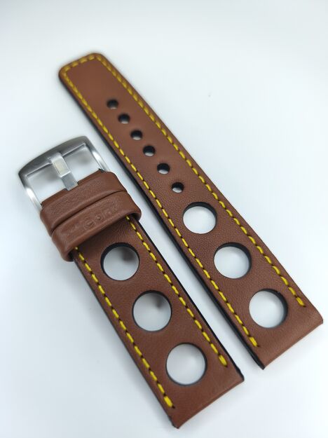 Brown Leather Rally 22 mm