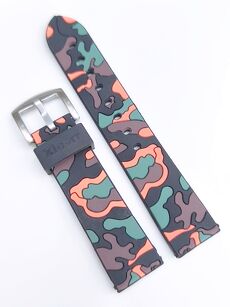 Pasek MORO silikonowy 22 mm - WZÓR 7