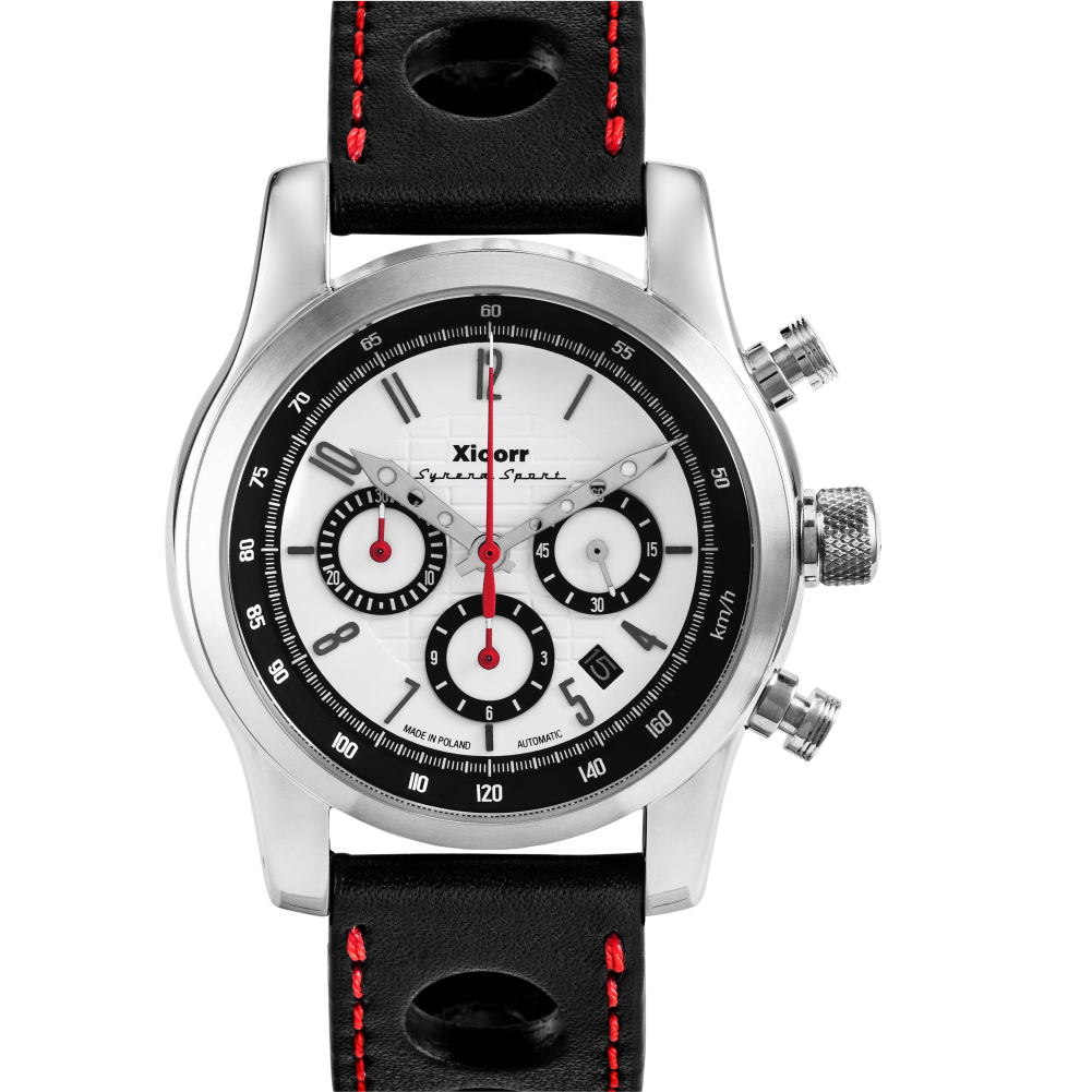 Xicorr Watches Syrena Sport WHr (WHite red hands)